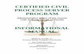 INFORMATIONAL MANUAL - Eleventh Judicial Circuit of Florida SERVER MANUAL... · 11th Judicial Circuit of Florida INFORMATIONAL MANUAL Walter D. Cordle, ... Florida Statutes and Rules