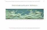 Permaculture Design Introductory Module (1 of 3 for … · Permaculture Design Introductory Module (1 of 3 for full PDC): Topic One: Ethics rejuvenate dying cells, and to reproduce.