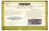 PERMACULTURE! - operationcomehome.ca · June 24, 2014 VOL.2 ISSUE 5 NEWSLETTER PERMACULTURE! Our Permaculture Crescent for Our Three Sisters Intercropping Design Permaculture IS…