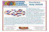 NEVADA Newsletter SENIOR July 2018 SERVICES 2018... · improve mental performance. ... activities such as reading, music therapy or meditation, aromatic ... review, eye sight screening,