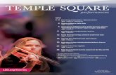 TEMPLE SQUARE - lds.org · 4 Vivace; children’s violin choir AH 7:30 p.m. 5 International Children’s Choir; Kathy Sorensen, director “Something for Everyone!” (open to ages