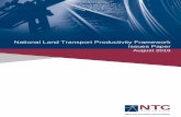 National Land Transport Productivity Framework …ntc.gov.au/Media/Reports/(CD2481AB-2304-2250-4507-01C1E4EABC7… · land transport task, ... the living standards of all Australians.
