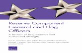 Reserve Component General and Flag Offi cers - rand.org · B. Subject-Matter Expert Interview Participants and Protocol ... use of the reserve component, particularly since September