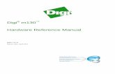 Digi m130 Hardware Reference Manual - Digi …ftp1.digi.com/support/documentation/90001178_B.pdf · Digi® m130™ Hardware Reference Manual. 90001178_B . Release date: ... 3.9.1