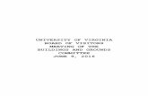 UNIVERSITY OF VIRGINIA BOARD OF VISITORS …s3.amazonaws.com/cville/cm/mutlimedia/20160609-BG-AgendaMateri… · B. Architect/Engineer Selections (Ms. Sheehy) ... (September 2016)