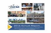 2016 Annual Report - City of Philadelphia€¦ · 2016 Annual Report ... partner with the business community, and ensure a ... primary functions of the EOC were coordinating shuttle