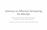 Seminar on Effective Tempering for Moulds - … Guide for... · Seminar on Effective Tempering for Moulds Step-by-Step Guide for HRDF Contributors to Register Through HRDF Website