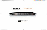 Unpacking the Waves MaxxBCL - Univentum · Unpacking the Waves MaxxBCL ... Example C: Digital mixing desk insert/FX (recording/mixing) ... Digital domain mastering ...