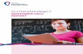FE STEM DATA PROJECT - … · the economy1. The Royal Academy has led the FE STEM Data Project since its inception in 2010 ... the importance of engineering skills in the UK economy,
