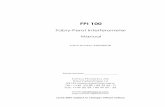 FPI-100 Manual - Repair FAQ · FPI 100 Manual 1. Introduction Page 2 Status: 16.6.01 1 Introduction The FPI 100 is a piezoelectrically scanned confocal Fabry-Perot Interferometer