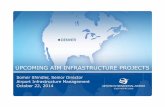 UPCOMING AIM INFRASTRUCTURE PROJECTS · UPCOMING AIM INFRASTRUCTURE PROJECTS ... TWY P & P7 Drainage Improvements March – June, 2015 ... and collect the data to produce the final