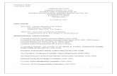Frederick J. Fisher Curriculum Vitae - ExpertPages · Frederick J. Fisher Curriculum Vitae 1 | Page ... RFP for Bi-Annual audits of ... 1994- Contributed to killing the proposed NAIC