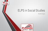 ELPS in Social Studies - Home - Sharyland ISD 3 Objectives for Today • Content Objective • Review the principle components of the secondary social studies lesson titled “Growth