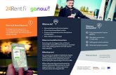 What we do What are the benefits The biggest … · The biggest carsharing operator and service developer in Finland with ... Vantaa Aviapolis Our solution has been tested in …