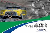 CIVIL & TUNNELLING - jennmar.com.au · Jennmar Australia Pty Ltd is a leader and innovator in the design and manufacture of roof and ... ROCK BOLTS & ACCESSORIES ... Shotcrete Mesh