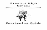 Preston High Schoolpreston-k12.wvnet.edu/.../sites/7/2018/02/PHS-Curriculu…  · Web viewPreston High School. ... Instruction will include notation and tablature reading, chords,