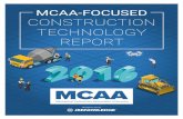 2016 MCAA-Focused Construction Technology Report · BlueBeam ® AutoCAD ® 360 ... app for viewing PDF plans. ... SOFTWARE & MOBILE APPS 2016 MCAA -FOCUSED CONSTRUCTION TECHNOLOGY