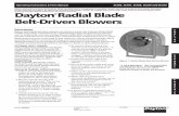 property damage! Retain instructions for future … · Dayton radial blade belt-driven blowers are used to move air and material. ... Wheel and housing are constructed of steel. ...
