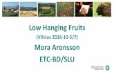 (Vilnius 2016-10-5/7) Mora Aronsson ETC-BD/SLUec.europa.eu/environment/nature/natura2000/platform/documents/... · (Vilnius 2016-10-5/7) Mora Aronsson ETC-BD/SLU ... (U2) 1 point