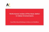 Performance review of Pico base station in Indoor Environments · Performance review of Pico base station in Indoor Environments Inam Ullah, Edward Mutafungwa, ... Winprop Ray tracing