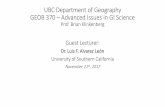 UBC$Department$of$Geography$ GEOB$370$–Advanced…blogs.ubc.ca/advancedgis/files/2017/11/AlvarezLeon_UBC_Geo... · UBC$Department$of$Geography$ GEOB$370$–Advanced$Issues$in$GI$Science