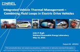 Integrated Vehicle Thermal Management – Combining … · Integrated Vehicle Thermal Management – ... Created component models for cabin heater core and electrical fluid heater