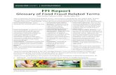 Glossary of Food Fraud Related Termsfoodfraud.msu.edu/.../FFIR-Glossary-Definitions-2018-v9-formatted.pdf · MSU FFI Glossary of Food Fraud Related Terms v9 ... (Keyword search, USC