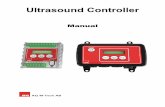 ULTRASOUND CONTROLLER model D72 - AQ Groupaqg.se/download/1349-C25B378B6067946C1CB428E9AEF0465C/Ultras… · AQ M-Tech AB Ultrasound Controller Manual 3 Ultrasound Controller D72,
