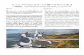 Excerpt Principles of Fast and Efficient Electric Flight - Principles of Fast and... · Excerpt: Principles of Fast and Efficient ... “upstream” of the loss due to battery internal