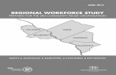 REGIONAL WORKFORCE STUDY - srscro.org · SRS COMMUNITY REUSE ORGANIZATION REGIONAL WORKFORCE STUDY . ... To create a more demand-driven workforce system that supports the recruitment…