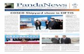 COSCO Shipyard show in CIFTIS - giavridisgroup.gr panda news/pandanews78.pdf · COSCO SHIPYARD GROUP CO.,LTD. ... flushing of all piping systems and assisted the ship owners to ...