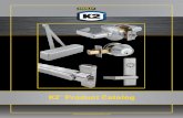K2 Product Catalog - ABsupply.net · K2™ Product Catalog. 1.866.590.2094 2  ... FINI SHES: 605 Bright Brass SPECIFICATIONS: Standard Door Prep Cross Bore 2 …