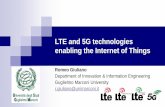 LTE and 5G technologies enabling the Internet of Things · Global M2M Growth and Migration from 2G to 3G and 4G+. ... (Ericsson Mobility ... only cell reselection in idle). 28 .