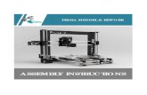 ASSEMBLY INSTRUCTIONS - YouPrintin3D · Prusa i3 assembly instructions. I. Prusa Mendel i3 presentation . Prusa Mendel i3 is the third version of open source 3D printer Prusa Mendel.the