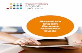 Macmillan English Campus Student’s Guide€¦ · 1 Accessing messages ... The gradebook allows the students to view their progress and access their course and test scores. ... 1