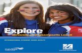 Explore… · § Students participate in a preparatory one-credit ... § Proctor & Gamble Co. § Putnam Investments § Raytheon Company § SABIC Innovative Plastics