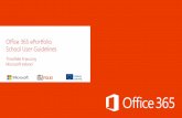 Office 365 ePortfolio School User Guidelines · Office 365 ePortfolio School User Guidelines Timothée Francony ... English Class notes ... Office 365 Office 365 . Lifelong