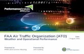 FAA Air Traffic Organization (ATO) Weather and Operational ... FAA Air Traffic Organization (ATO)