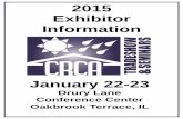 2015 Exhibitor Information - crca.org · Questions? Contact Jeanne at ... 510 514 611 613 608 610 612. ... Lobby 2 NRCA - Lobby 1 CAC-RCI - Lobby 4. 805. Duro-Last Dataforma. Pli-Dek