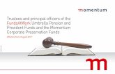 Trustees and principal officers of the FundsAtWork ... · Alternate Trustees of the FundsAtWork Umbrella Pension and Provident Funds Elsa Taylor Alternate trustee Elsa is a chartered