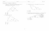 Geometry - Chapter 5 Review€¦ · Geometry - Chapter 5 Review ... 21. Which labeled angle has the greatest measure? ... L2 REF: 5-2 Perpendicular and Angle Bisectors OBJ: ...