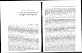 The Contradictions of lo.seph Schumpeter - …academic.depauw.edu/~hbarreto/courses/HistEcon/Schumpeter/... · The Contradictions of lo.seph Schumpeter In 1930, while most people
