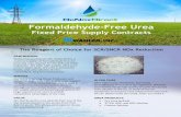Formaldehyde-Free Urea - Wahlcowahlco.com/wp-content/uploads/2016/07/wahlco-denox-systems.pdf · Formaldehyde-Free Urea for NOx Reduction NOx Reduction Our urea is specifically made