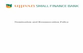 Nomination and Remuneration Policy - Ujjivan SFB .Nomination and Remuneration ... Nomination and