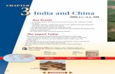 India and China - MR. DEMPSEY'S CLASS - HOMEdempseyclass.weebly.com/.../world_history_chap03.pdf · The Great Wall of China HISTORY Chapter Overview ... ence the ways of peoples in