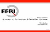 Monthly Research A survey of Environment-Sensitive Malware · A survey of Environment-Sensitive Malware ... –Generating comprehensive test/trace automatically 10. ... and Paolo