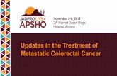 Updates in the Treatment of Metastatic Colorectal Cancer · Updates in the Treatment of Metastatic Colorectal Cancer . Updates in the Treatment of Metastatic Colorectal ... Robin