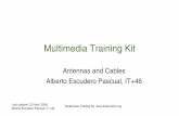 Multimedia Training Kit - ItrainOnline · Typical Radiation Pattern of Sector Antenna ... • Biquad • Wave Guides. Last updated: 20 April, 2006 Alberto Escudero Pascual, IT +46