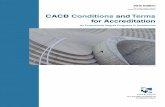 CACB Conditions and Terms for Accreditationcacb.ca/.../uploads/pdf/conditions_and_terms_for_accreditation.pdf · The Canadian Architectural ... Conditions and Terms for Accreditation