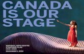 CANADA IS OUR STAGE - Amazon Web Services · architect Donald Schmitt, ... all‑Canadian concert series, ... STAGE Plan STRATEGIC PLAN 2015–2020_CANADA IS OUR STAGE.
